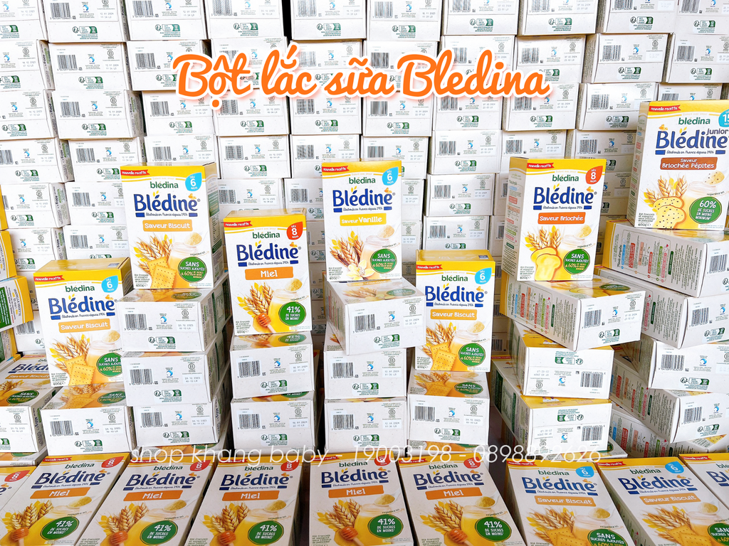 Bột lắc sữa Bledina