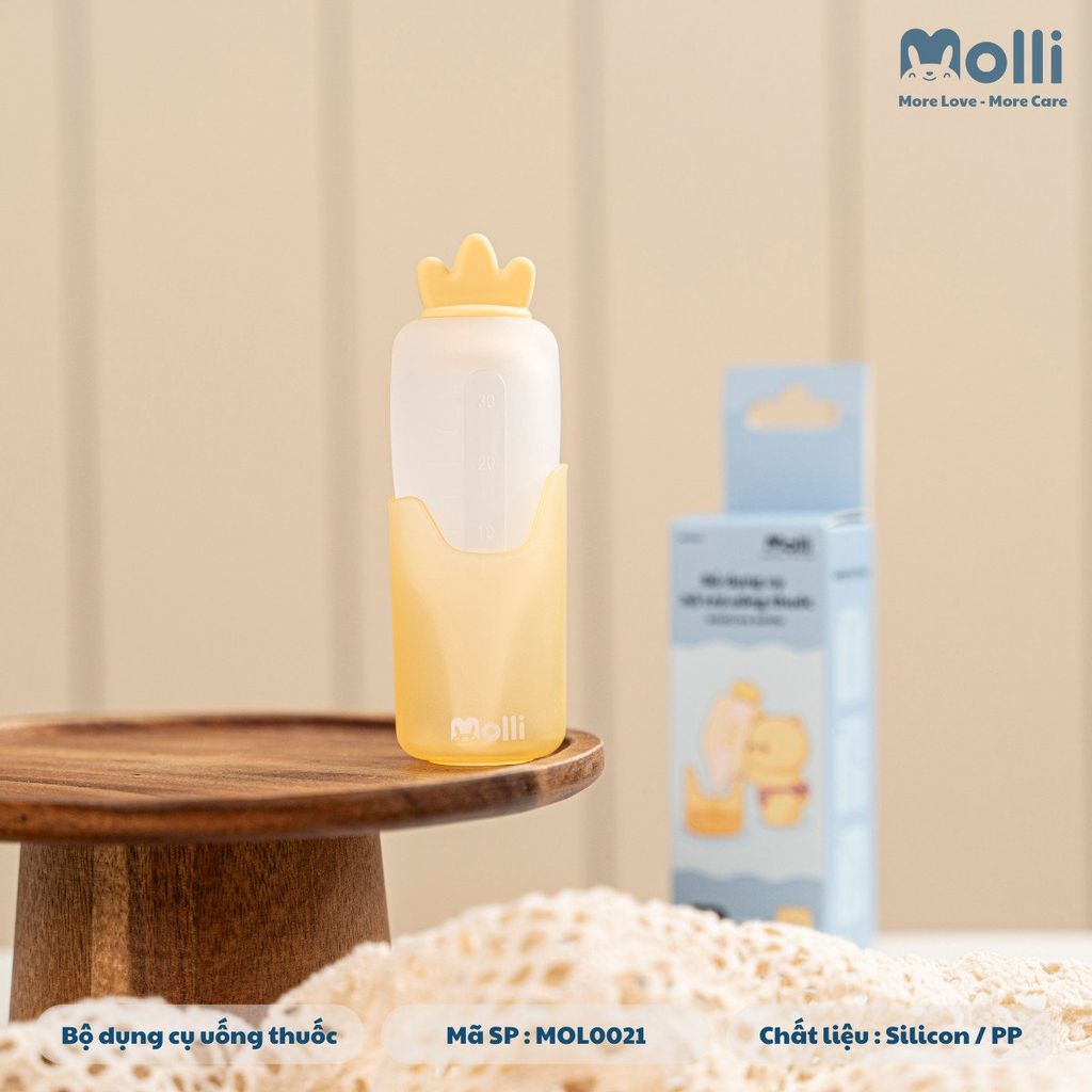 Bộ dụng cụ hỗ trợ uống thuốc Molli