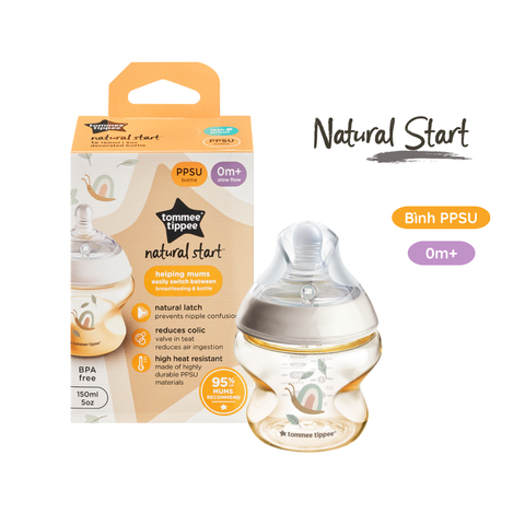 Bình sữa PPSU Tommee Tippee họa tiết