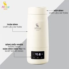 Bình đun nước pha sữa di động Moazbebe MB058