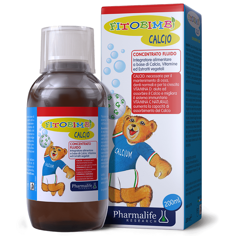 Siro Canxi Fitobimbi Calcio 200ml 6M+