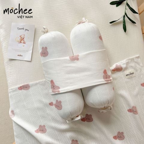 Gối chặn bông sợi tre Mochee