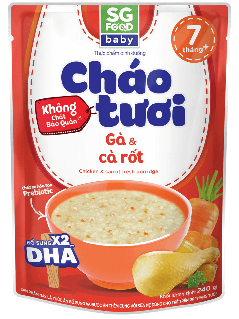 Cháo tươi gói SG Food