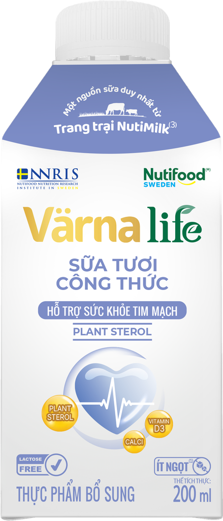 Sữa tươi công thức Varna Life lốc 6 hộp