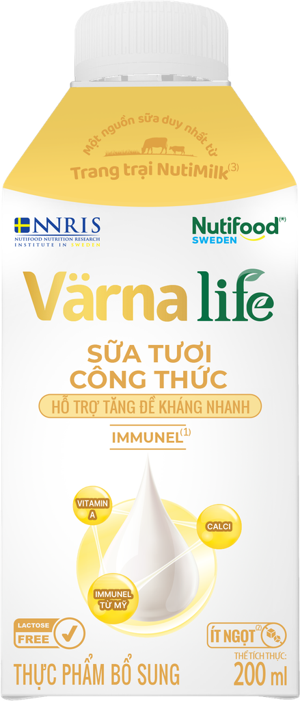 Sữa tươi công thức Varna Life lốc 6 hộp