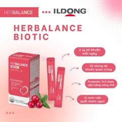 Men vi sinh HerBalance Biotic cho phụ nữ