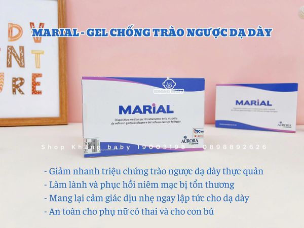 Gel chống trào ngược dạ dày MARIAL