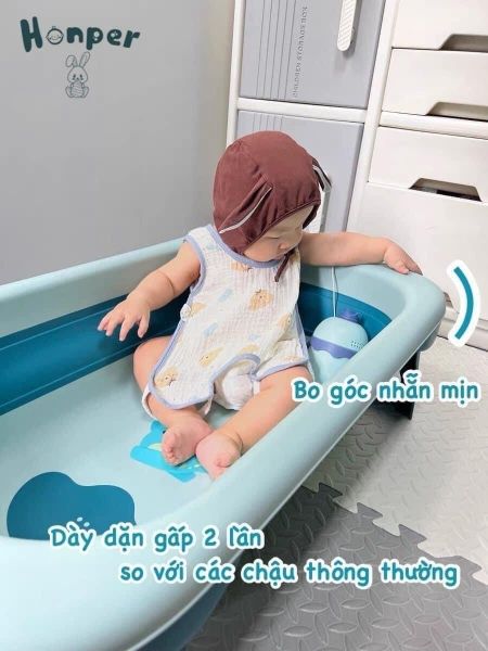 Chậu tắm Honper kèm nhiệt kế HP112