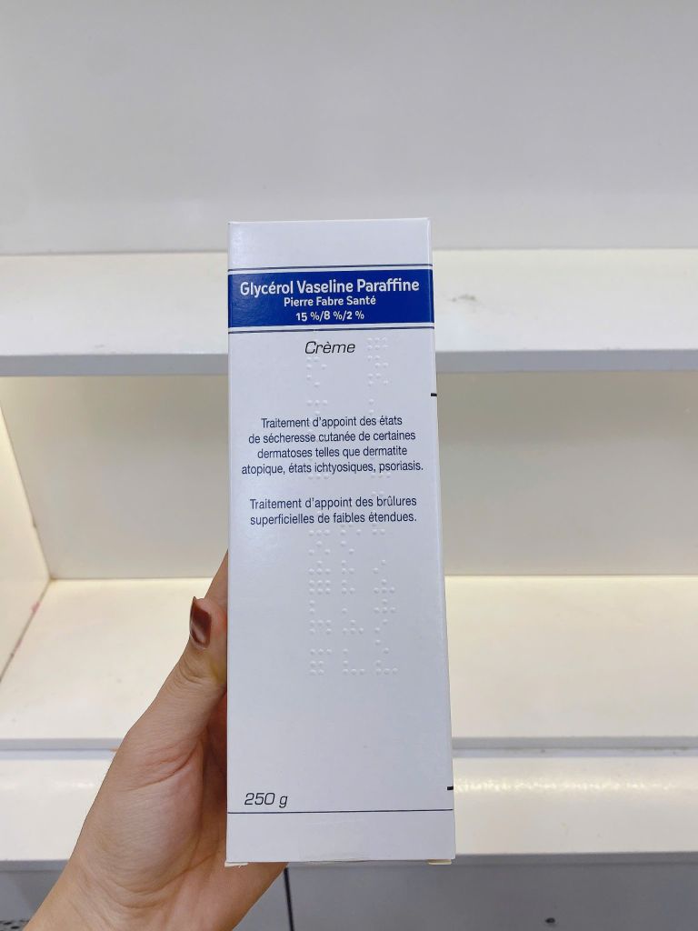 Kem nẻ Pháp Dexeryl Glycerol Vaseline Parafine 250g
