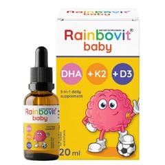 DHA kết hợp Vitamin D3K2 Rainbovit Baby