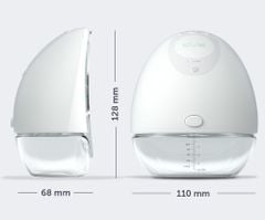 Máy hút sữa không dây điện đôi Elvie Pump
