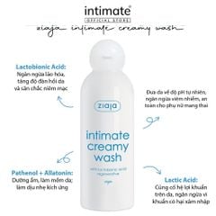 Dung dịch vệ sinh INTIMATE Creamy Wash 200ml