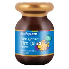 Dầu cá Springleaf Kids Genius Fish oil Úc