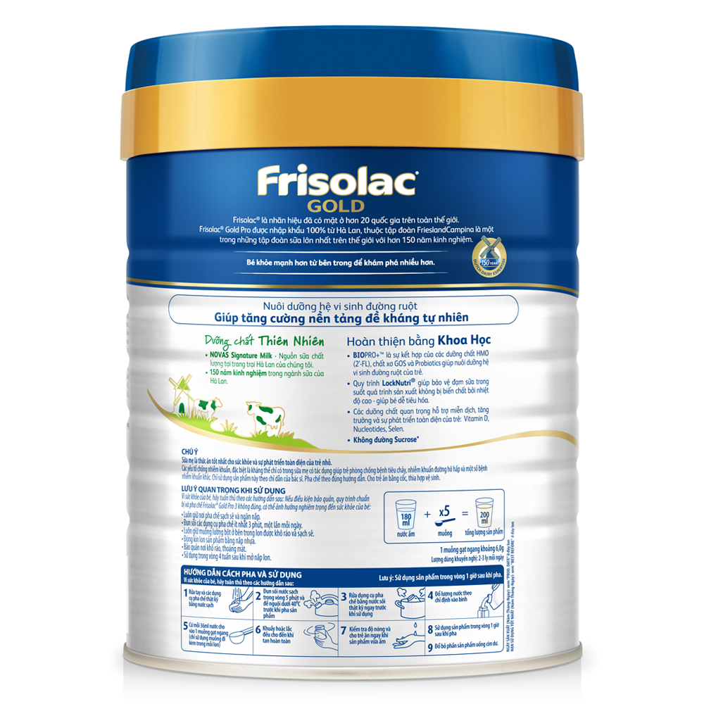 Sữa Frisolac Gold PRO 850g