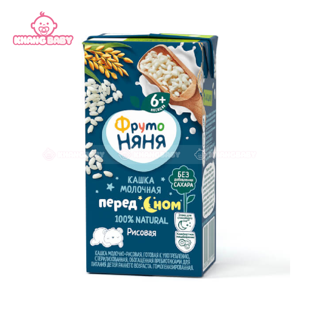 Sữa đêm Fruto Nga đủ vị 200ml 6M+