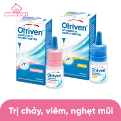 Nhỏ mũi trị nghẹt, chảy mũi Otriven Đức 10ml 0M+