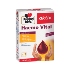 Haemo Vital Doppelherz bổ sung sắt 10Y+