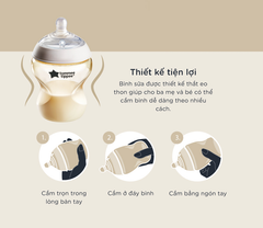Bình sữa PPSU Tommee Tippee trơn