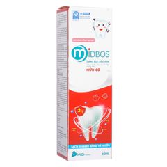 Kem đánh răng Midbos hữu cơ dạng bọt