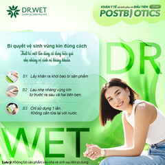 Khăn vệ sinh phụ nữ DR WET