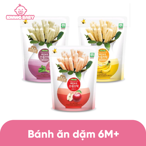 Bánh gạo que hữu cơ Farm To Farmily