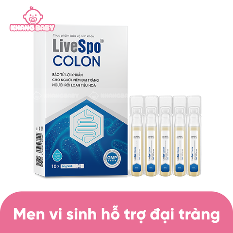 Bào tử lợi khuẩn LiveSpo Colon hỗ trợ viêm đại tràng