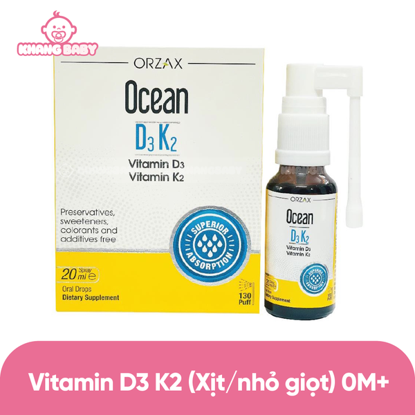 Vitamin D3K2 Ocean Orzax