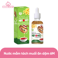 Nước mắm ăn dặm từ nấm Măm My