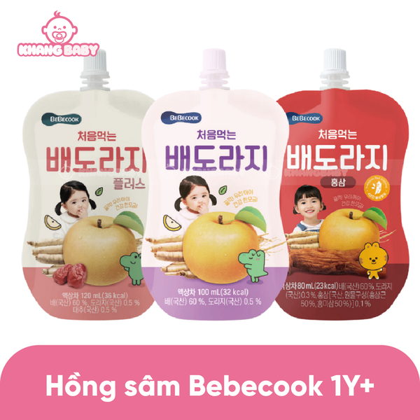 Nước ép lê hoa chuông Bebecook