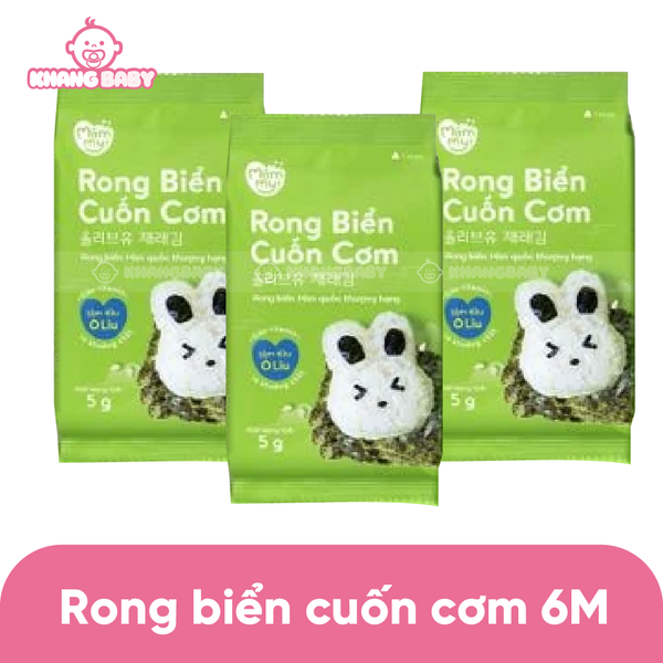 Rong biển cuộn cơm Măm My (set 3 gói nhỏ)