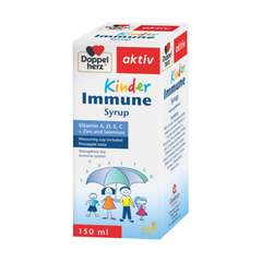 Siro tăng đề kháng Doppelherz Kinder Immune 1Y+