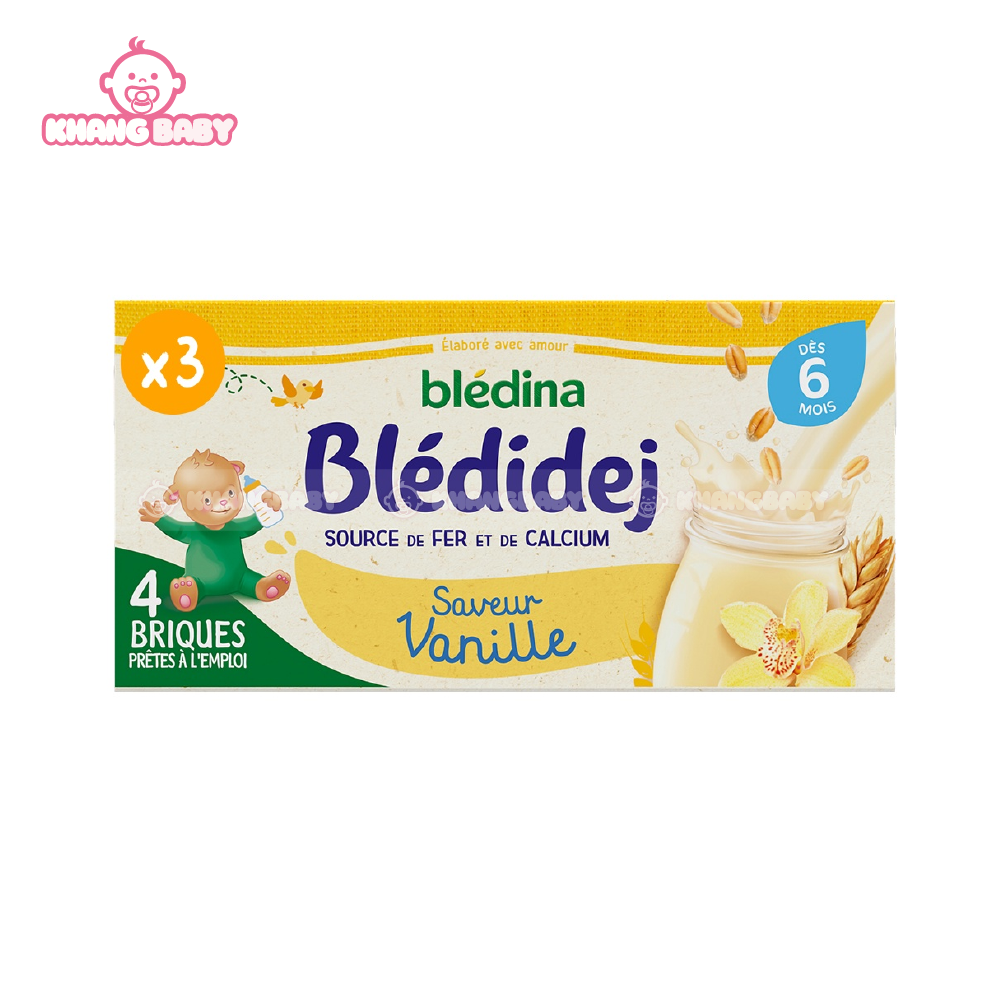 Sữa nước Bledina Pháp lốc 4*250ml các vị