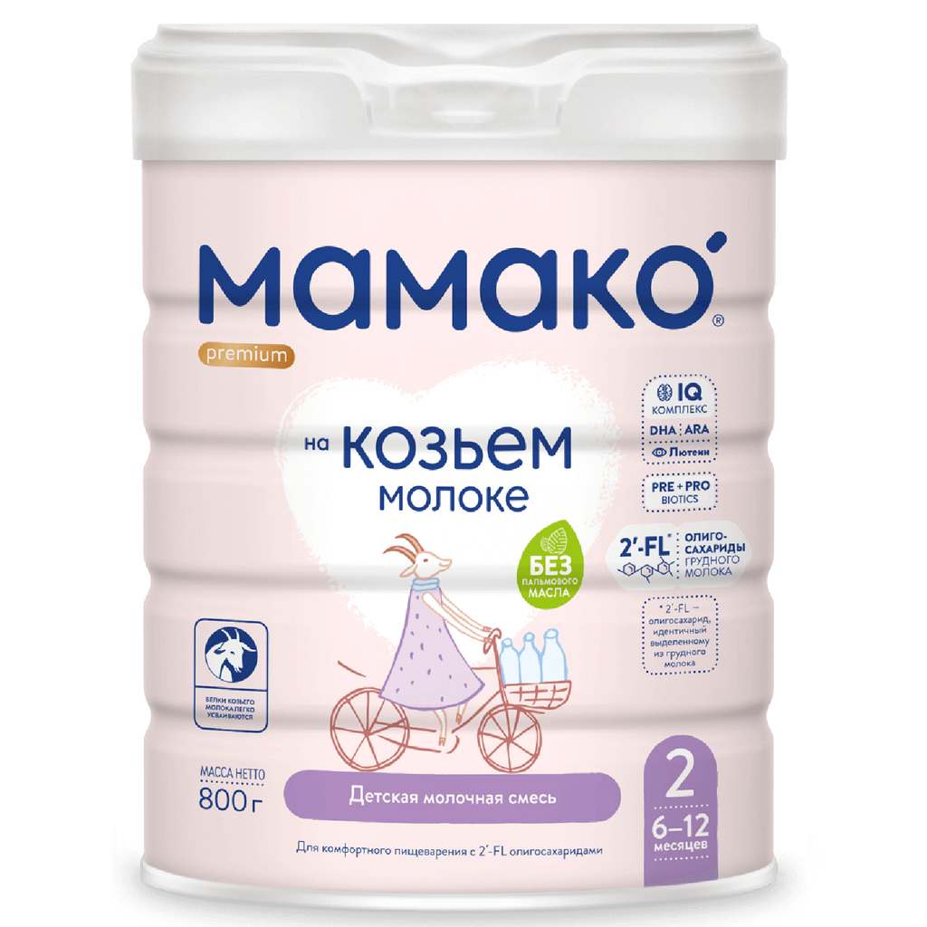 Sữa dê MAMAKO Premium Nga 800g