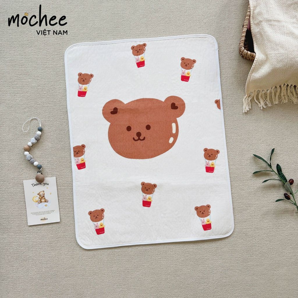 Lót thay bỉm sợi tre Mochee