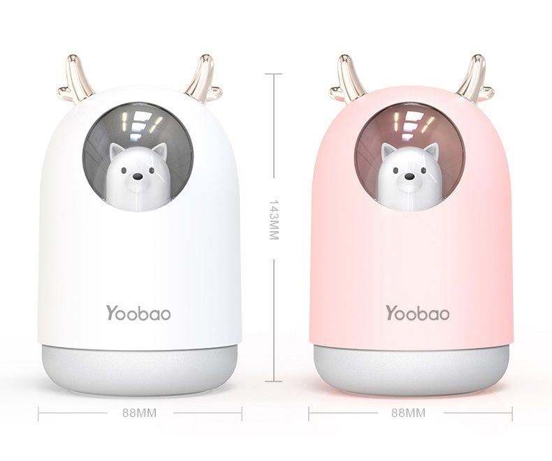 Máy tạo độ ẩm Yoobao mèo phi hành gia dễ thương 300ml