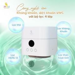 Máy lọc không khí và tạo ẩm Moaz Bebe MB066