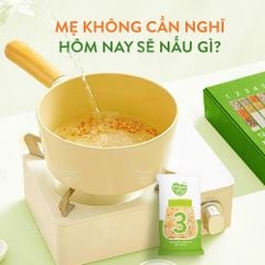 Cháo gạo sữa mix hạt Măm My hộp giấy 7 gói
