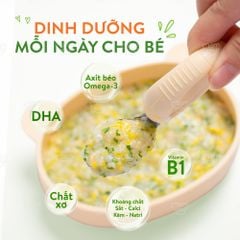 Cháo gạo sữa mix hạt Măm My hộp giấy 7 gói