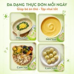Cháo gạo sữa mix hạt Măm My hộp giấy 7 gói