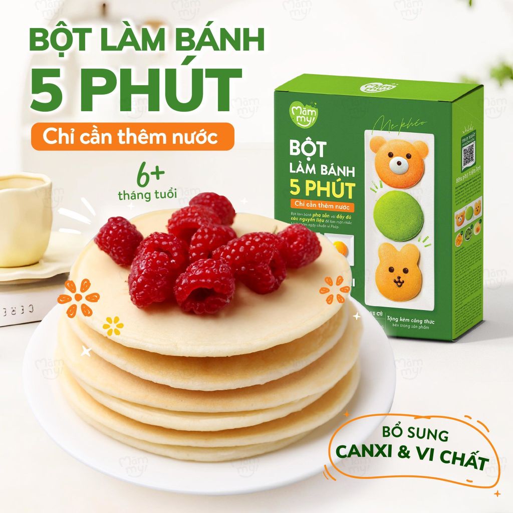 Bột làm bánh Măm my 5 phút