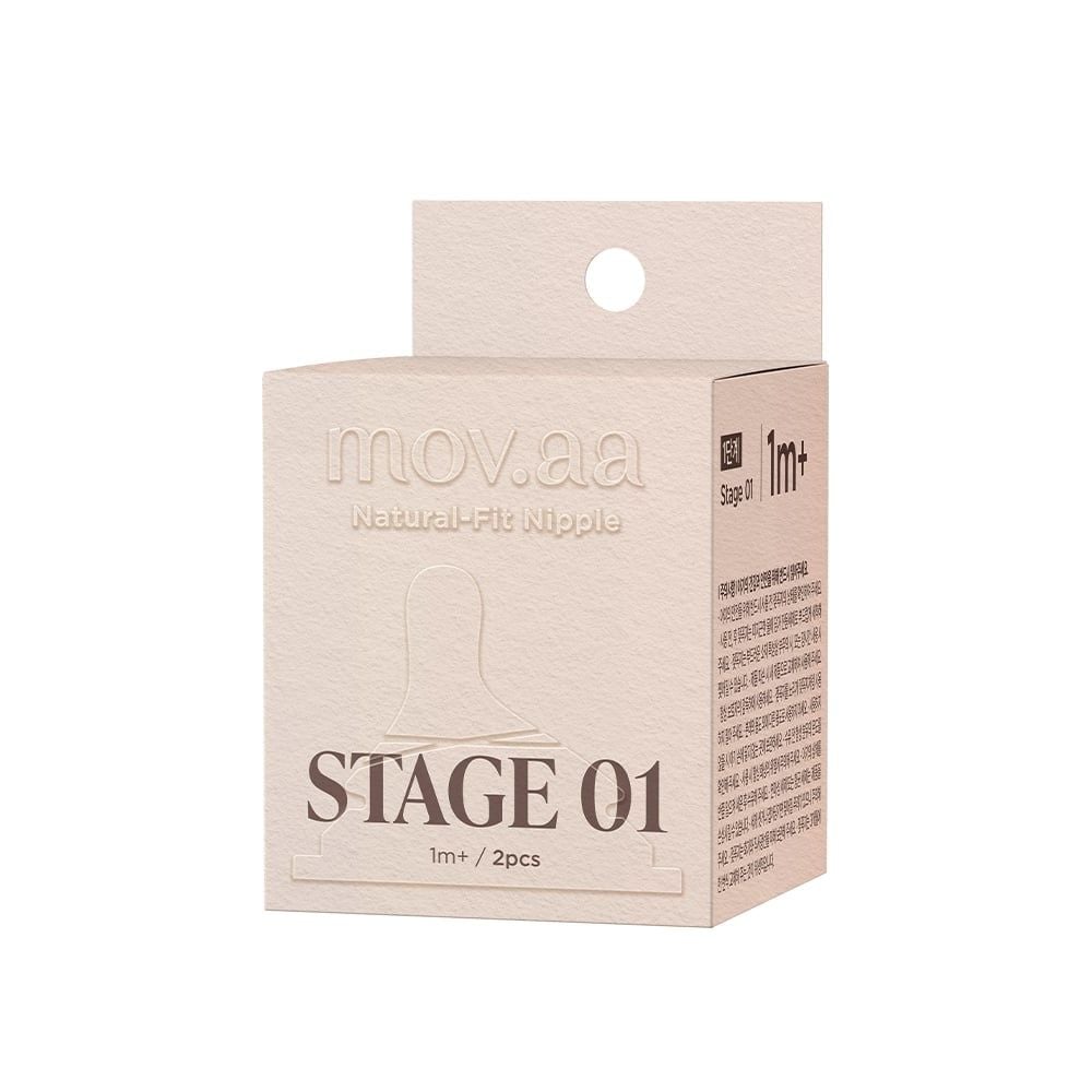 Núm bình sữa Moyuum Movaa Natural Fit