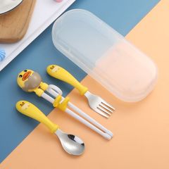 Set thìa dĩa đũa vịt