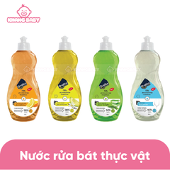 Nước rửa bát Qualita thực vật 500ml
