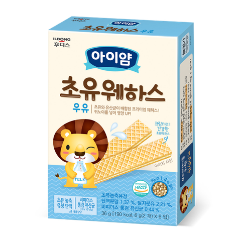 Bánh xốp ILDONG Hàn 9M+