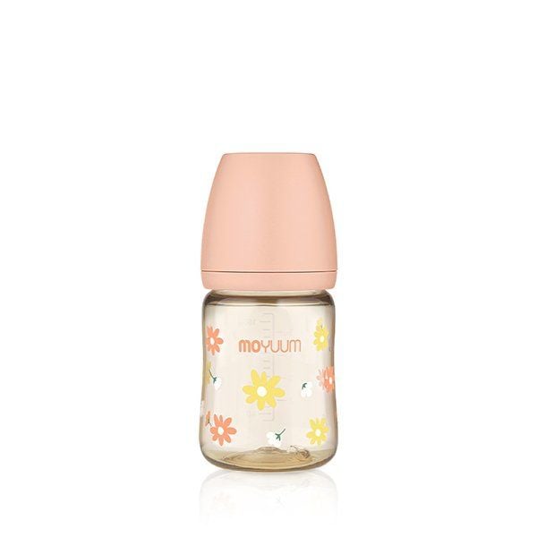 Bình sữa Moyuum họa tiết hoa hồng