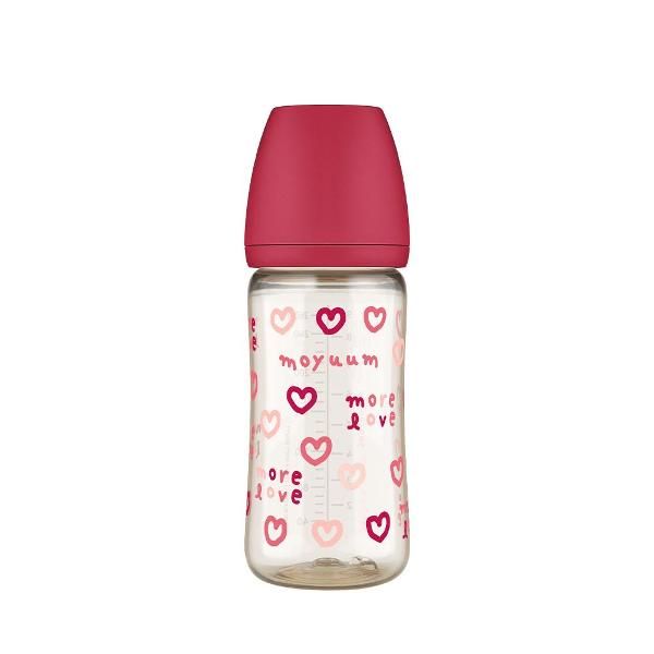 Bình sữa Moyuum more love họa tiết trái tim