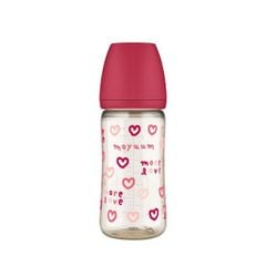 Bình sữa Moyuum more love họa tiết trái tim