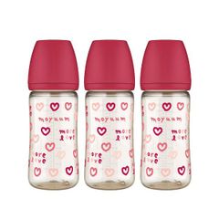 Bình sữa Moyuum more love họa tiết trái tim