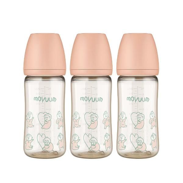 Bình sữa Moyuum họa tiết em bé Ogu Ogu