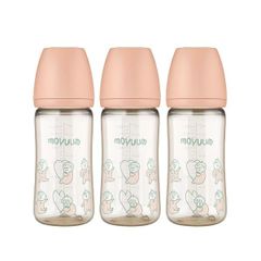 Bình sữa Moyuum họa tiết em bé Ogu Ogu